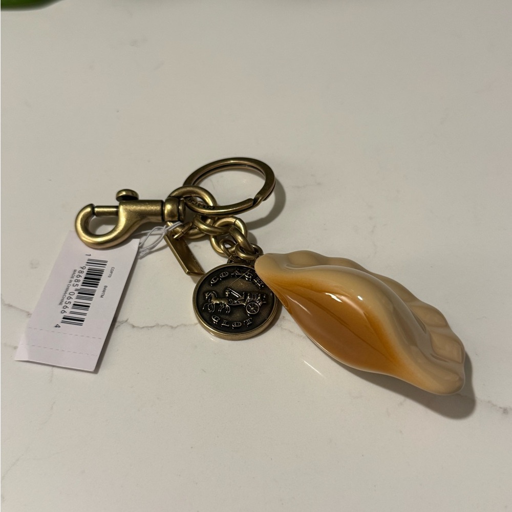 NWT Coach Clot Dumpling Bag Charm - Picture 8 of 16